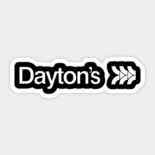 Dayton's Department Store. Minneapolis, Minnesota Sticker